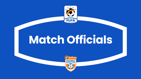 SUPL 2026/27 Season: Officials for Match Day 1