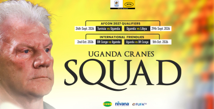 Paul Put names squad for two AFCON qualifiers, DR Congo friendlies