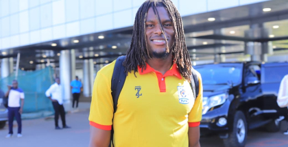 Pictorial: Uganda Cranes arrival at Entebbe International Airport ahead of Libya Match