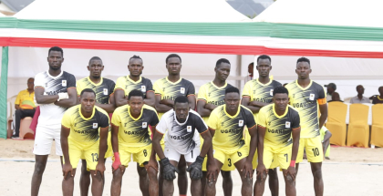 Beach Soccer AFCON 2026 Qualifiers: Sand Cranes fight back to draw in Burundi