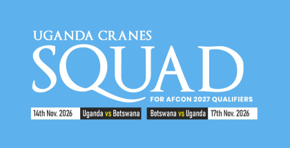 TotalEnergies AFCON 2027 Qualifiers: Paul Put names squad as captain Aucho prepares for Cranes farewell